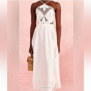 Farm Rio linen maxi dress. Size small